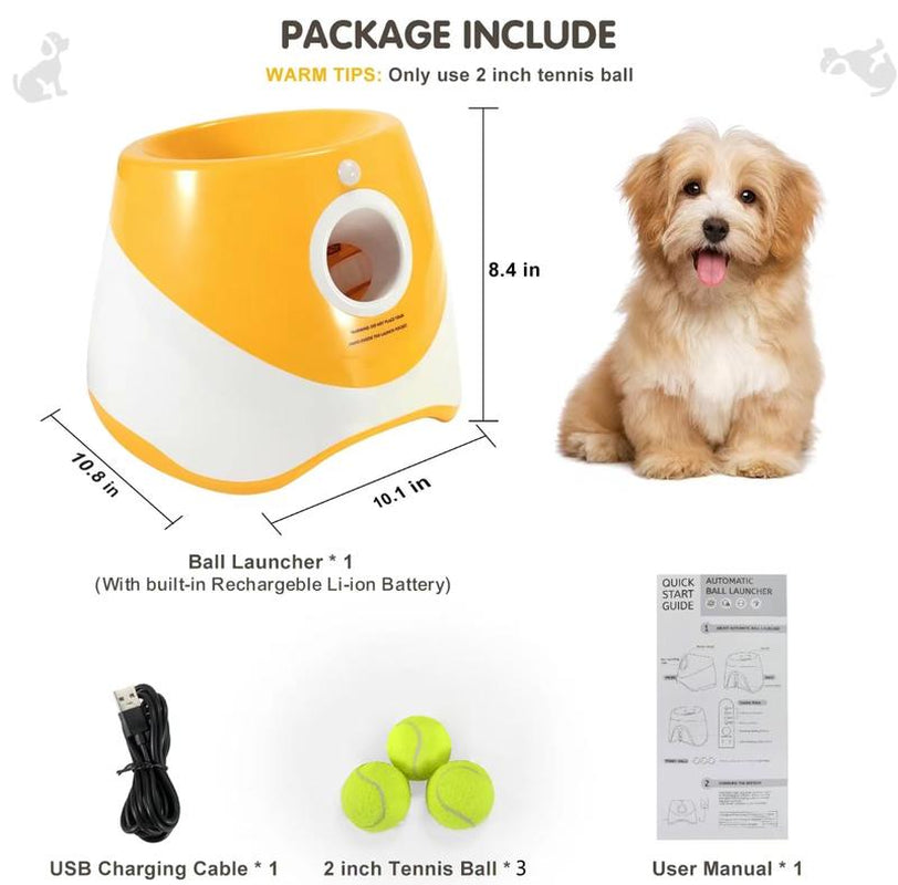 Ball launcher for dogs (tennis ball)